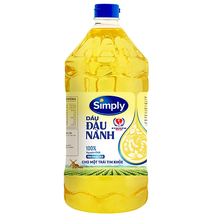 Dầu Đậu Nành Simply (2L / Chai)