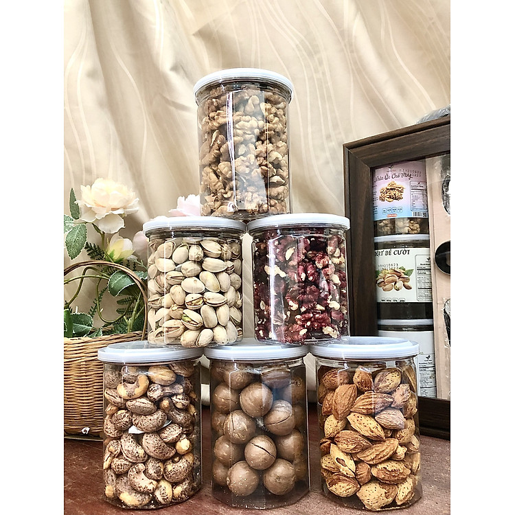 Hộp quà tặng gỗ 6 loại hạt cao cấp - Ảnh 4