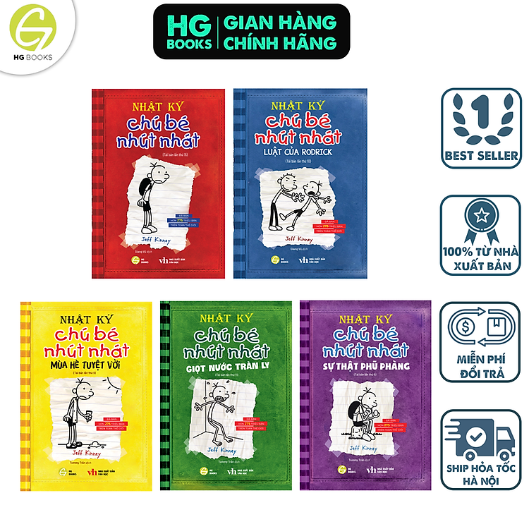 Nhật Ký Chú Bé Nhút Nhát – Diary Of A Wimpy Kid