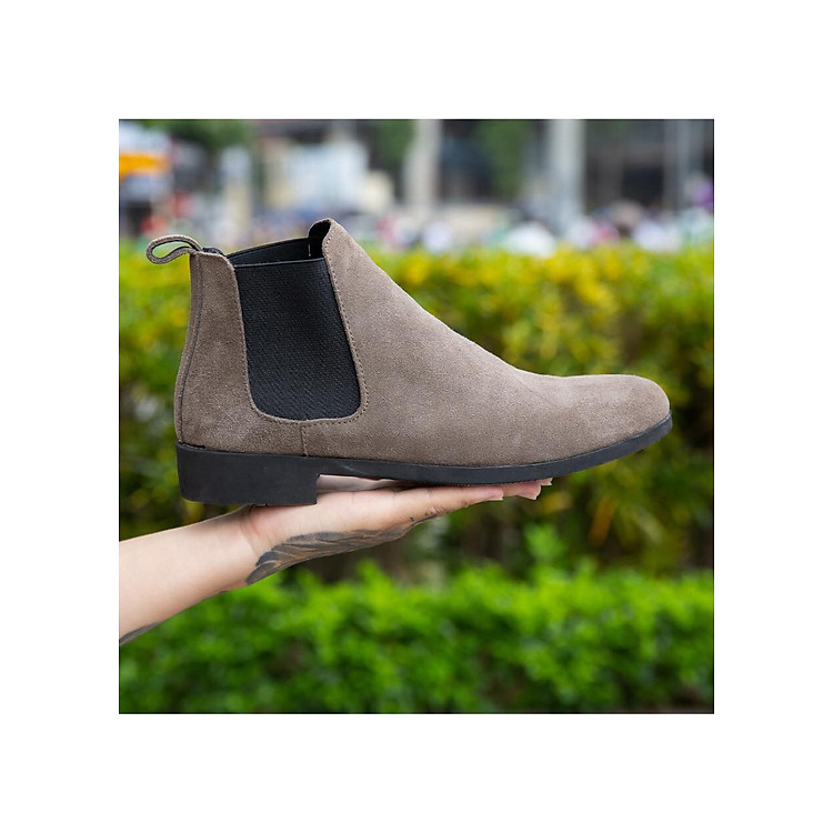 Giày Chelsea Boot Nam Cao Cổ HL4