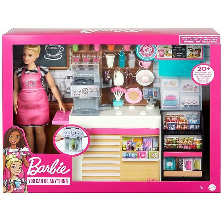 Đồ Chơi Tiệm Cà Phê của Barbie BARBIE GMW03