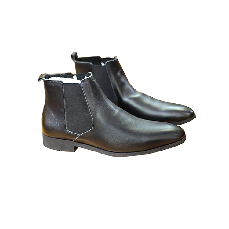 Giày Boot Nam Da Bò Tấm Cao Cổ (2H - 60)