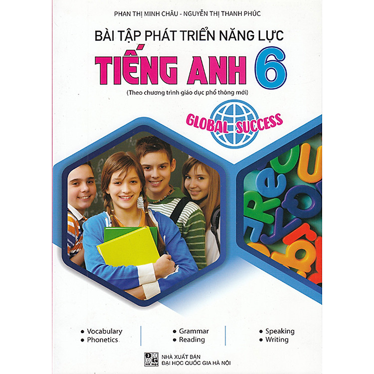 Sách - Bài tập phát triển năng lực Tiếng Anh 6 - Global sucess (Biên soạn theo chương trình sgk mới)