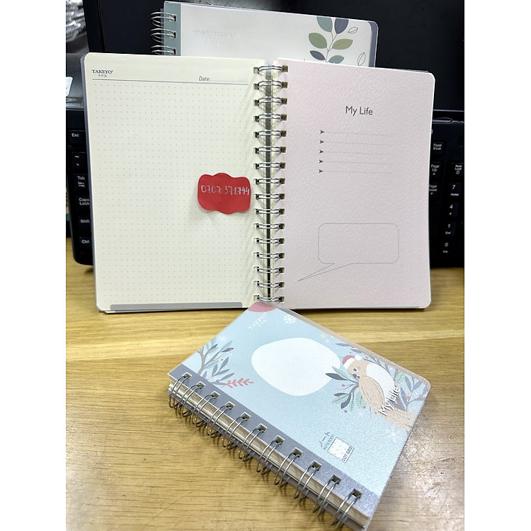 Sổ Lò Xo Takeyo A6 (200 trang) - Ảnh 5