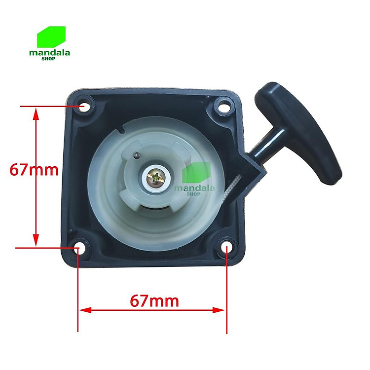 ốp giật, bộ khởi động máy cắt cỏ 330, 4 chấu