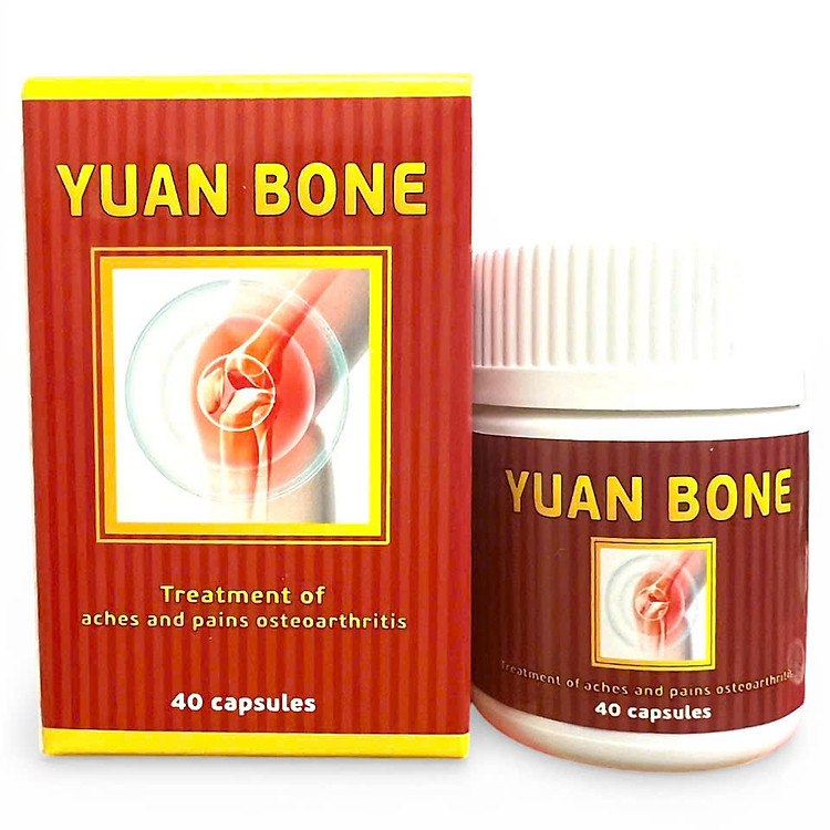 Viên uống Yuan Bone - Loại super siêu xịn - Hỗ trợ đau nhức xương khớp, tê bì chân tay, thiếu chất nhầy khớp gối, khô khớp, thoát vị đĩa đệm xuất xứ Malaysia - Mã số 1361