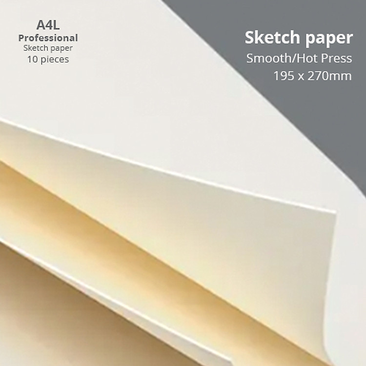 Giấy Vẽ A4L 250gsm (10 tờ) - Ảnh 4