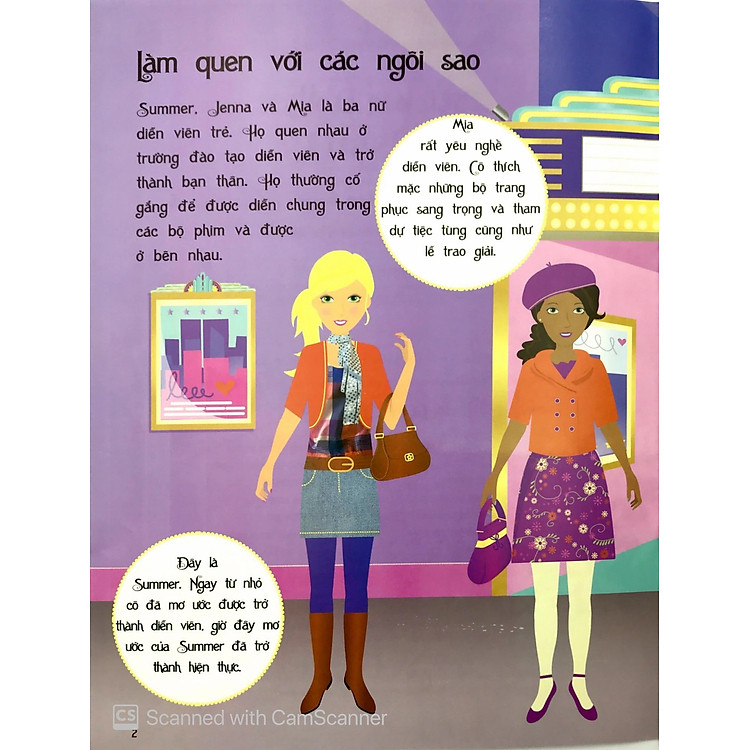 Dán Hình Sáng Tạo Trang Phục Búp Bê - Ảnh 6