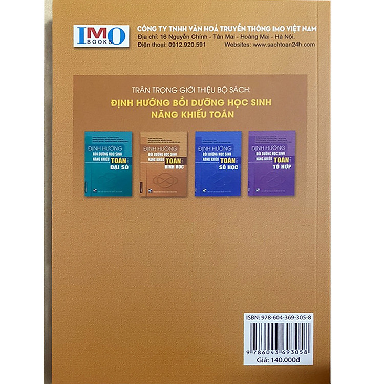 Định Hướng Bồi Dưỡng Học Sinh Năng Khiếu Toán Tập 2 - Hình Học - Ảnh 2