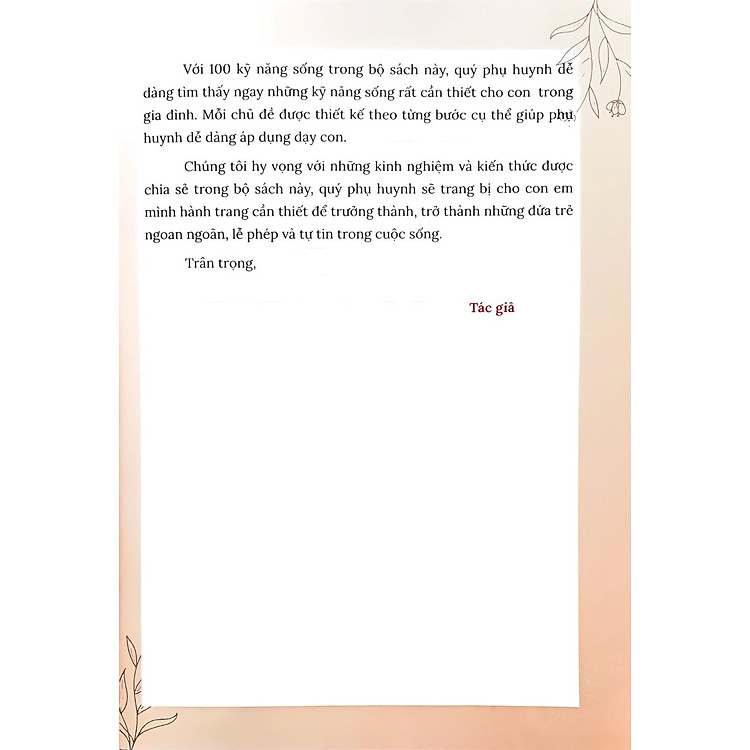 100 Kỹ Năng Sống Dạy Con Trong Gia Đình (Con Từ 3 Đến 10 Tuổi) (Tập 2) - Ảnh 4