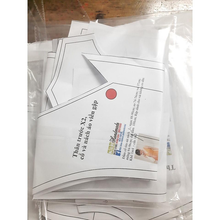 Rập Giấy Đầm Đuôi Cá Mã 790 (Bản Vẽ) - Ảnh 3