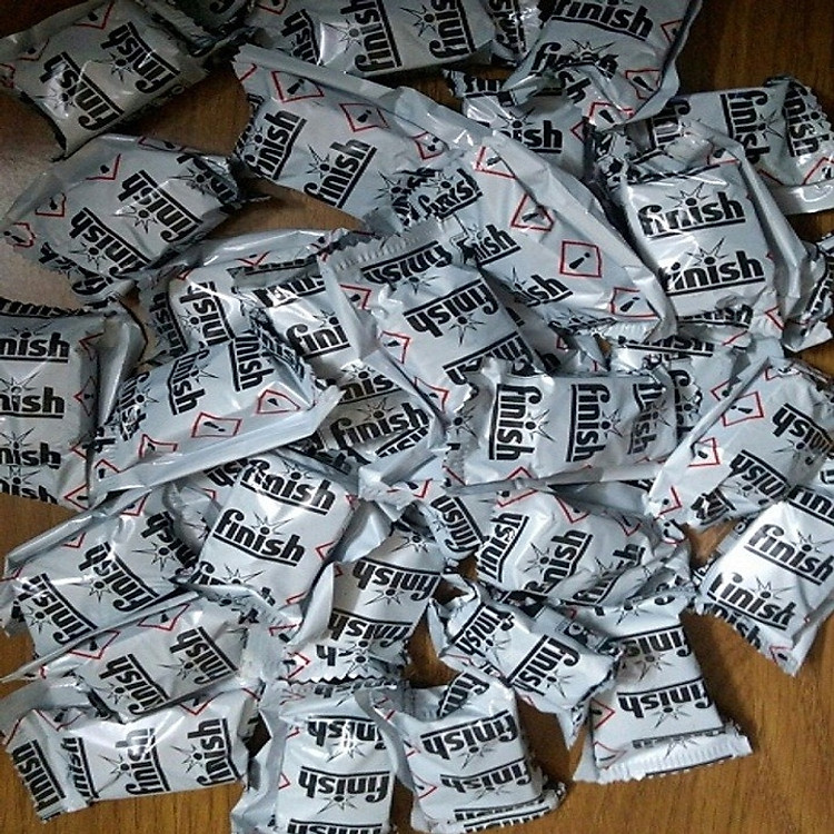 Viên rửa bát finish All in One 100 viên nhập khẩu châu âu
