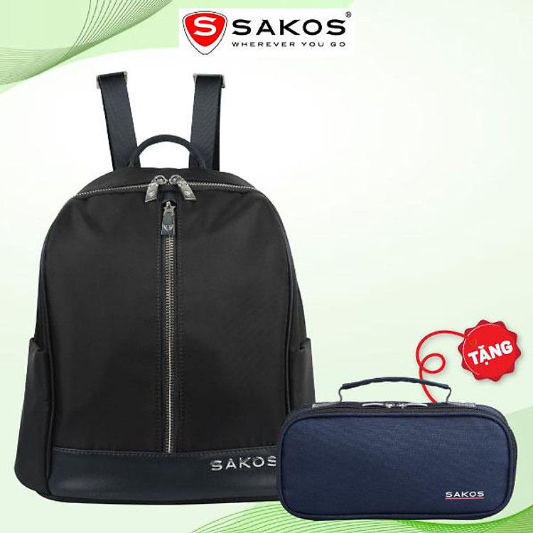 Ba Lô Thời Trang Luxer – Sakos ESBP41BKZLG9 (Màu Đen)