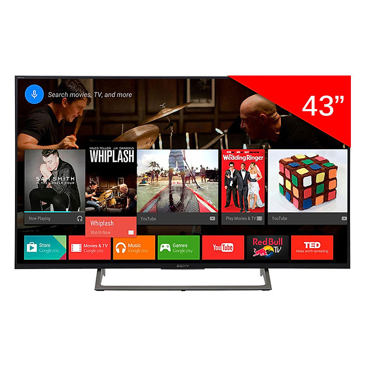 Android Tivi Sony 43 inch 4K KD-43X7500E - Hàng Chính Hãng