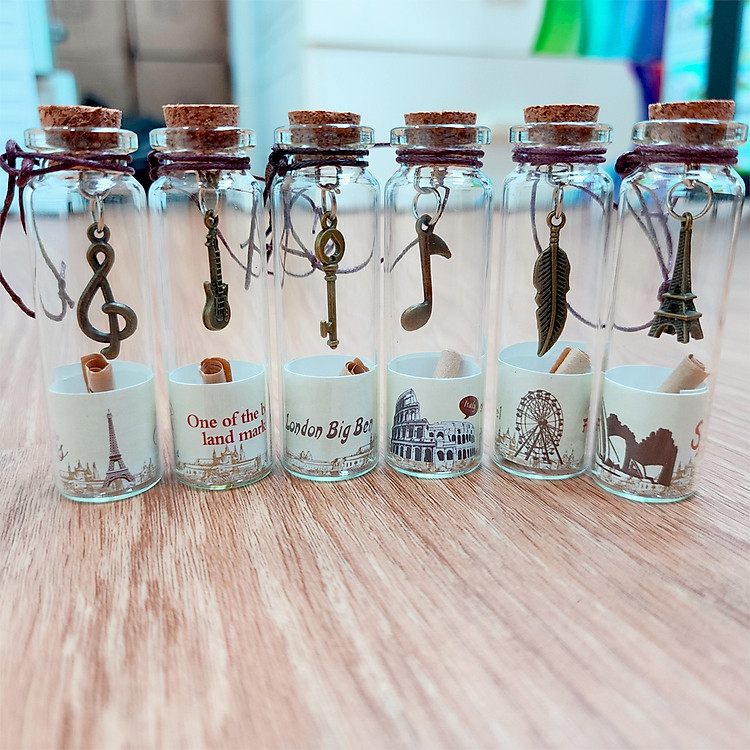 Bộ Lọ Điều Ước Phong Cách Vintage (Ngẫu Nhiên)