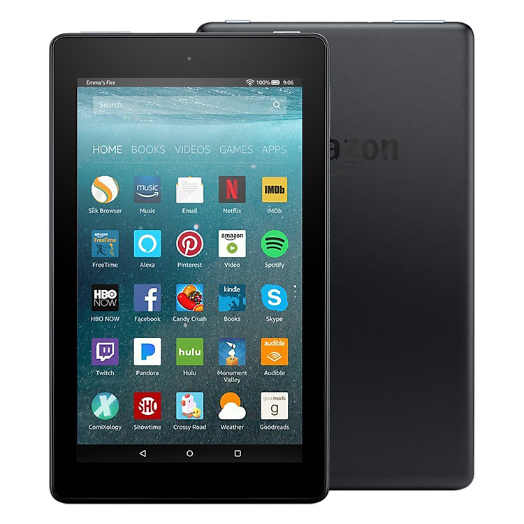 Máy Tính Bảng Kindle Fire 7 (7th) Wifi 8GB (2017) - Hàng Chính Hãng