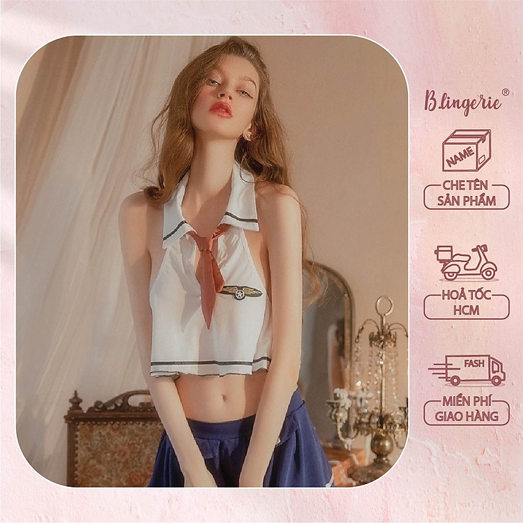 Bộ Cosplay Học Sinh Nữ Tính - B.Lingerie