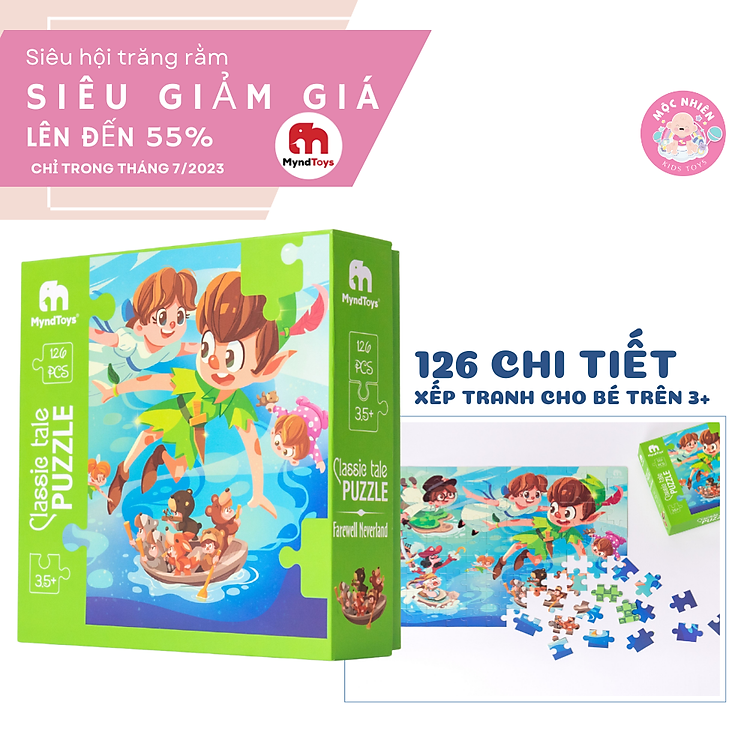 Mua tại Tiki: Mua Đồ Chơi Xếp Hình MyndToys Farewell Neverland Chính hãng Giá tốt