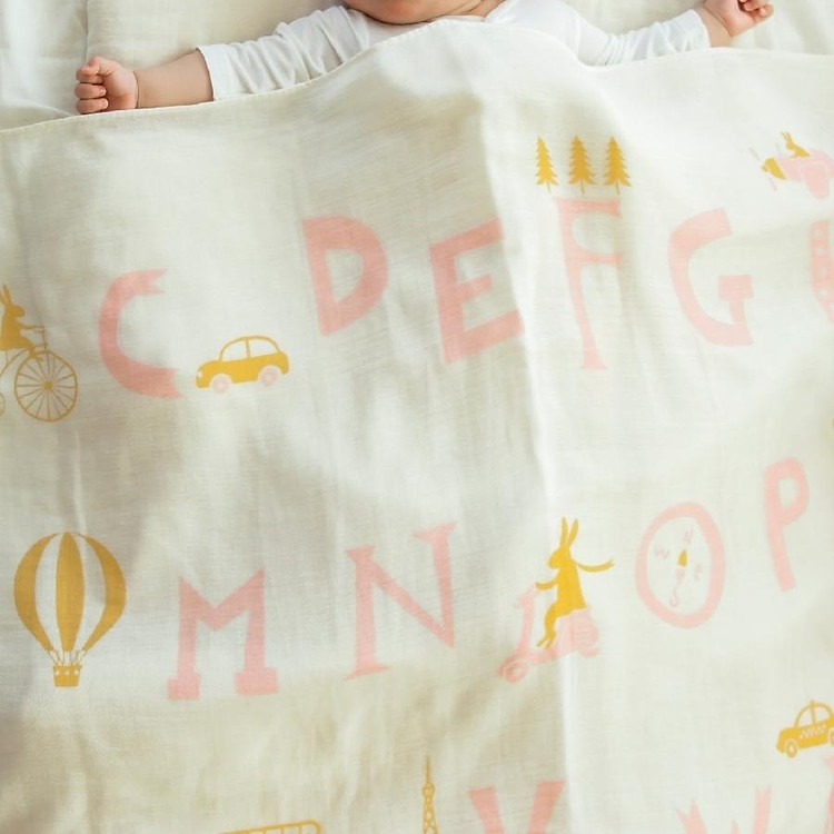 Mua Khăn cho bé Orunet - Xanh 35x35cm Chính hãng Tiết kiệm - Hình ảnh 5