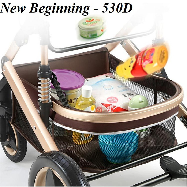 Xe đẩy em bé gấp gọn 3 trong 1 Chính hãng Tiết kiệm - Hình ảnh 4