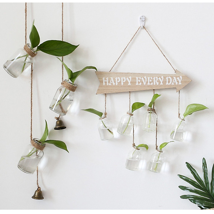 Tag gỗ trang trí mũi tên - Happy every day