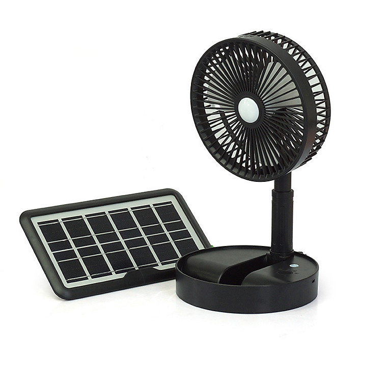 Quạt tích điện 3 trong 1 SUNTEK S2058 sạc bằng năng lượng mặt trời-Hàng chính hãng