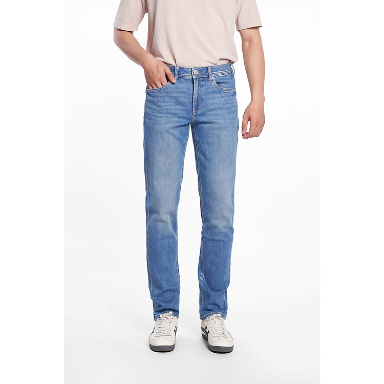 Quần Jean Thời Trang Basic Nam Ống Đứng Ninomaxx 2508004