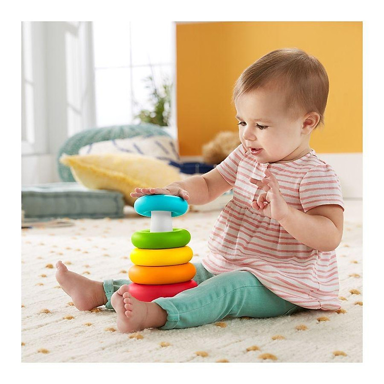 Đồ Chơi Xếp Chồng Fisher Price GYW19 Chính hãng Tiết kiệm - Hình ảnh 4