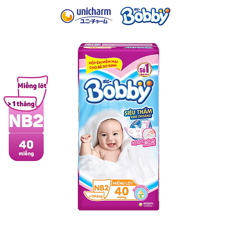 Tìm mua tại Avakids:Tã Giấy Newborn 2 Bobby 40 Miếng, tràn ngập Khuyến mãi, Ưu đãi