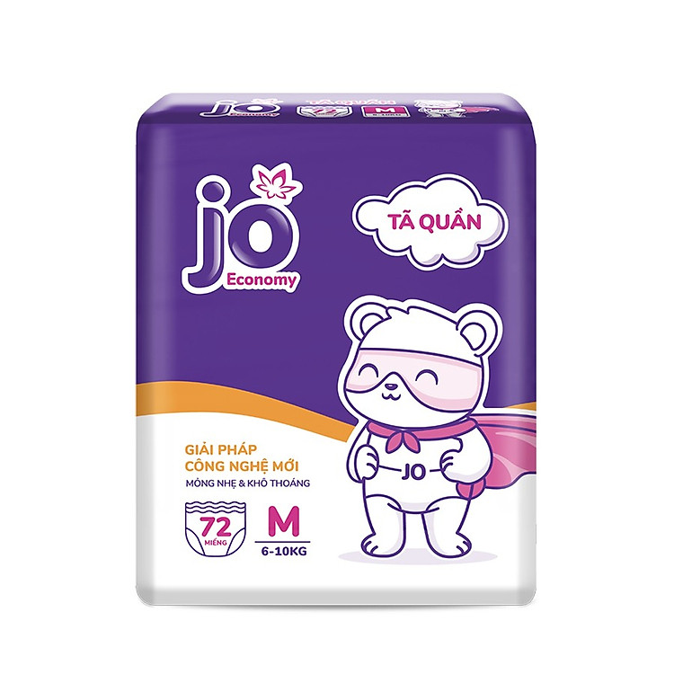 Tã quần Jo Economy size M72 Đảm bảo Ưu đãi