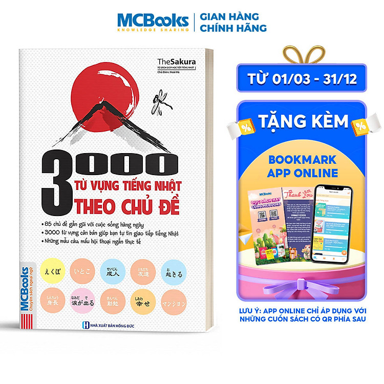 3000 Từ Vựng Tiếng Nhật Theo Chủ Đề