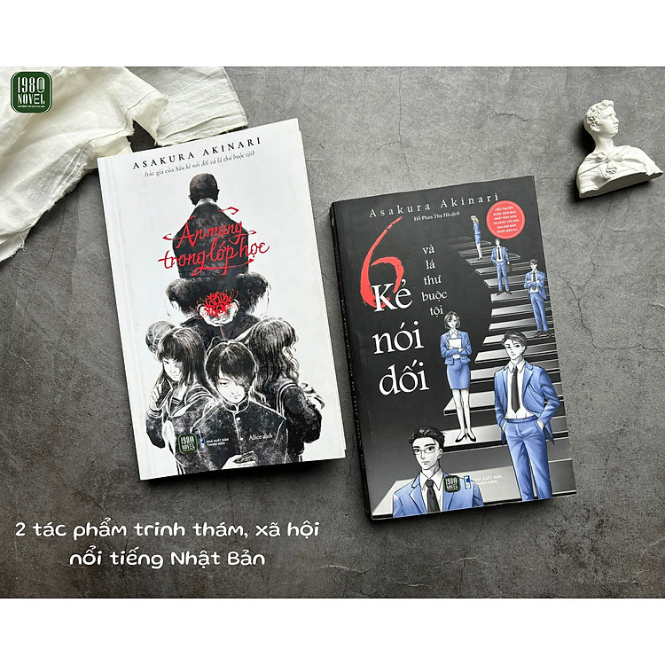 Combo 2 cuốn : Án Mạng Trong Lớp Học + 6 Kẻ Nói Dối Và Lá Thư Buộc Tội