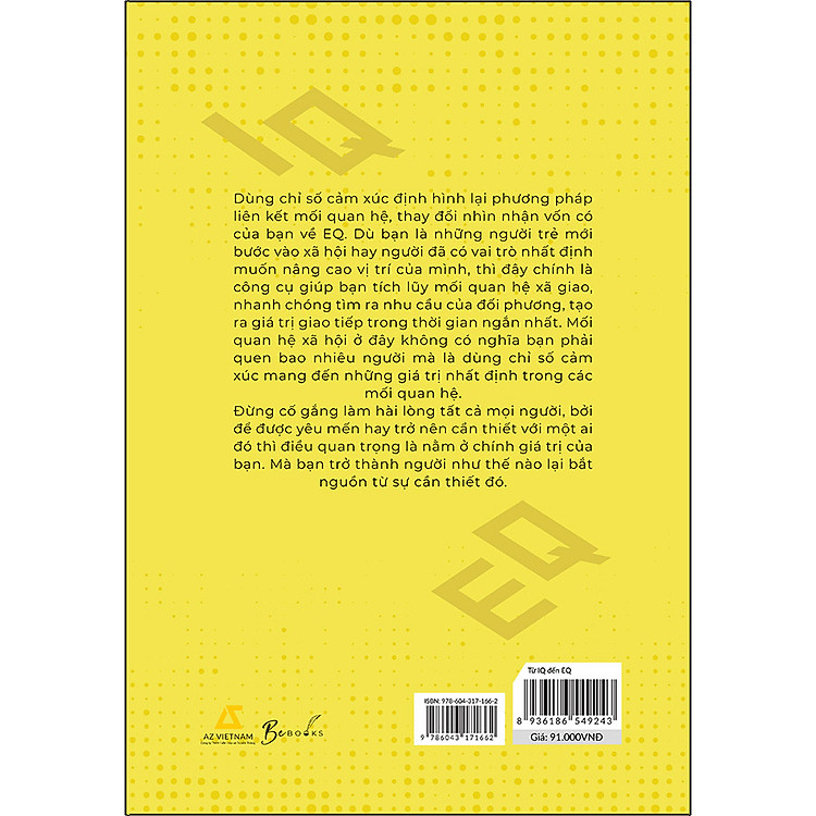 Từ IQ Đến EQ - Nắm Bắt Thành Công Qua Trí Tuệ Cảm Xúc - Ảnh 2