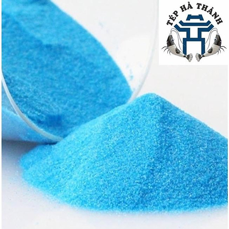 100Gr Cát Thủy Tinh Xanh - Cát Xanh Dương Để Trang Trí Bể Cá Cảnh, Bể Thủy Sinh