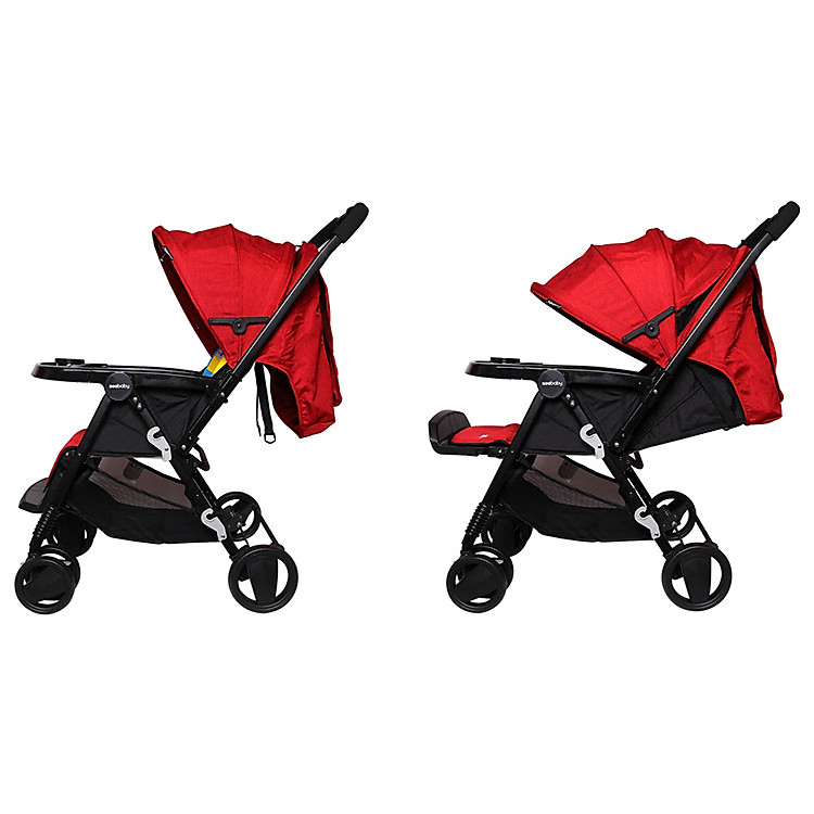 Xe Đẩy Trẻ Em Seebaby T11 Đỏ Chính hãng Giá rẻ - Hình ảnh 3