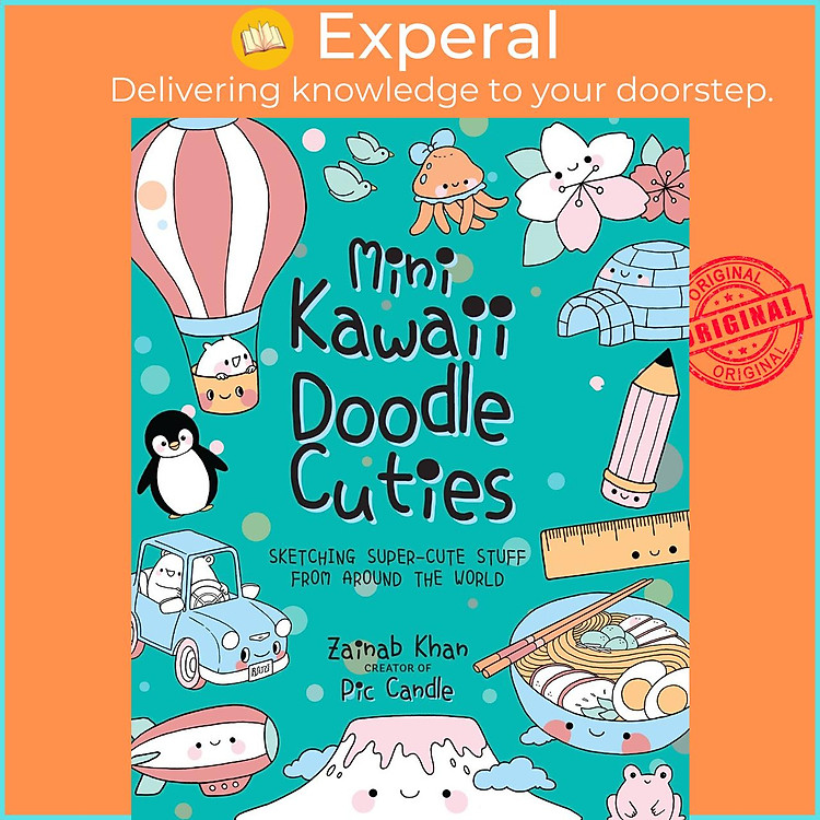 Sách - Mini Kawaii Doodle Cuties: Volume 4 : Sketching Super-Cute Stuff from Aroun by Pic Candle (US edition, paperback)