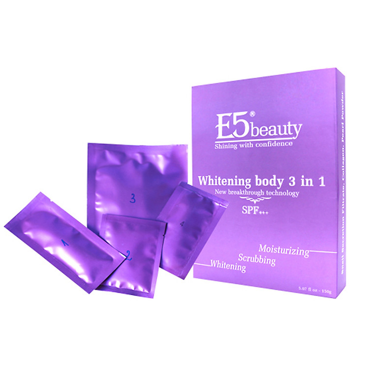 Tắm trắng E5 tím