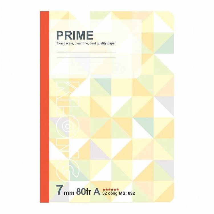 Vở Kẻ Ngang May Dán Gáy Prime KLONG B5 (80 trang) - Ảnh 5
