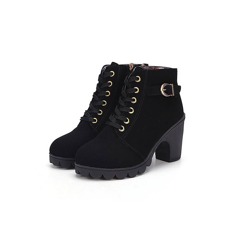 Giày cao gót da lộn nữ GN35