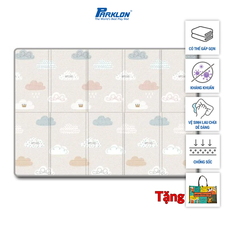 Mua Thảm Em Bé Cao Cấp Parklon Siêu Nhẹ Chính hãng Ưu đãi - Hình ảnh 5