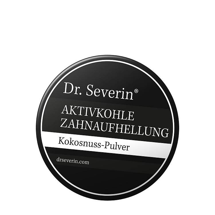 Bột làm trắng răng, khử mùi, tẩy ố răng than hoạt tính Dr. severin 60g