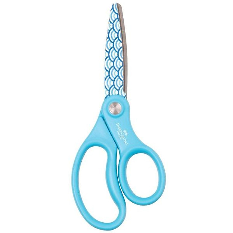 Kéo Motif Faber-Castell 187752 – Màu Xanh Da Trời