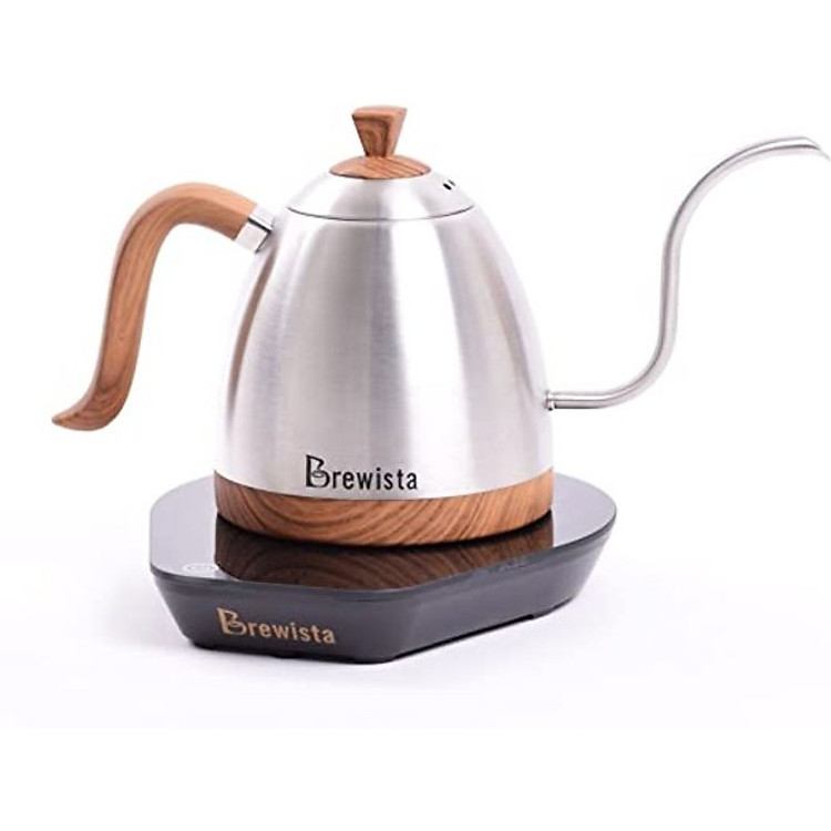 Ấm kiểm soát nhiệt độ chuyên dụng pha chế Cafe Artisan Gooseneck Variable 0.6L - Chính hãng Brewista