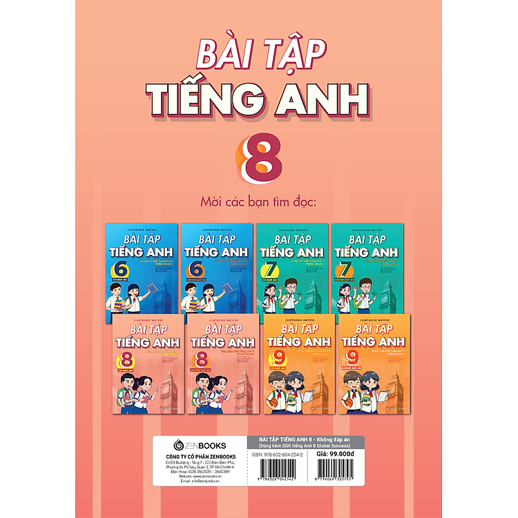 Bài Tập Tiếng Anh 8 - Không Đáp Án - Ảnh 2