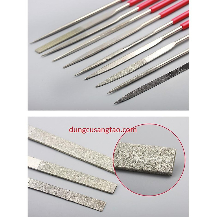 Dũa đa năng - Dũa kim cương mini (trọn bộ 10 cái)