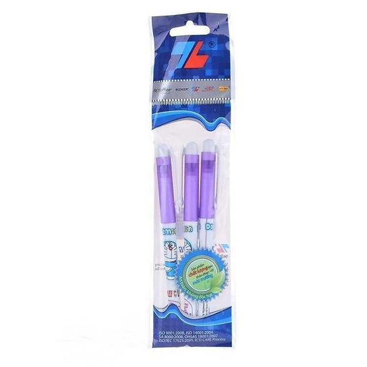 Vỉ 3 Bút Lông Kim Thiên Long FL08/DO