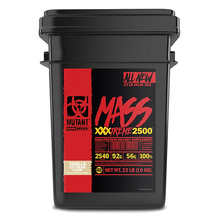 Sữa Tăng Cân Mutant Mass XXXTreme 2500 22Lbs – 10Kg