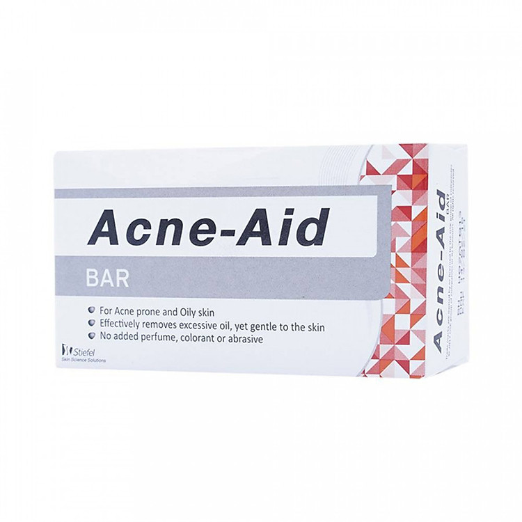 Xà Phòng Rửa Mặt Và Giảm Mụn Acne-Aid Bar 100g