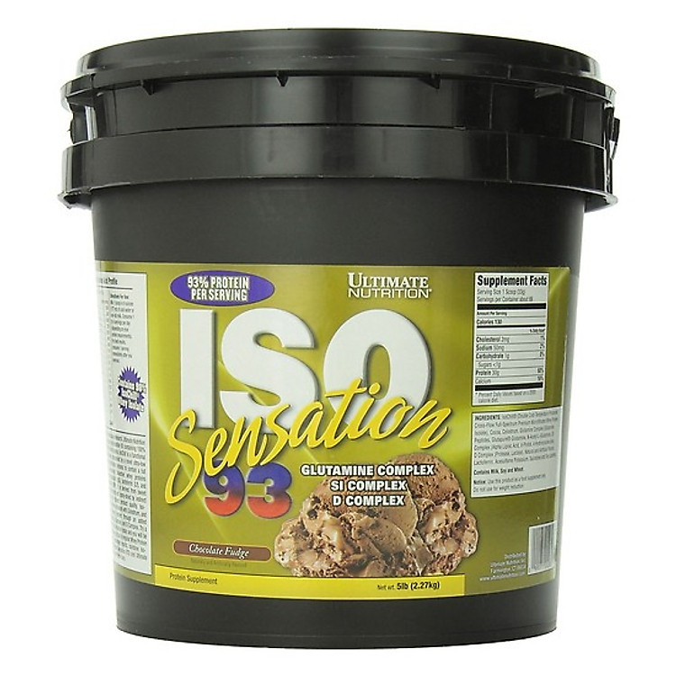Sữa tăng cơ Ultimate Nutrition Iso Sensation 93, 5lb