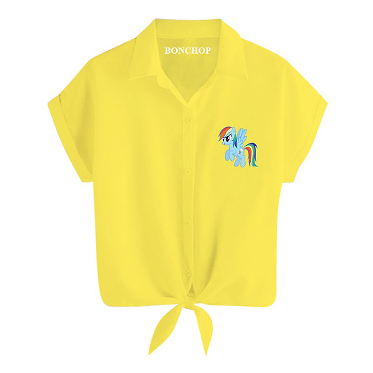 Áo Sơ Mi Pony Bé Gái Bonchop